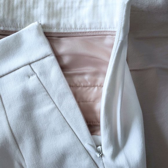 NWOT J. Crew Ivory Bi-Stretch Cotton Martie Pants (2P) - Picture 8 of 13